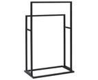 Metal Bathroom Towel Rack Ladder Holder Freestanding Shower Storage Drying Bars48x24x78.5cm