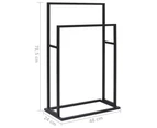 Metal Bathroom Towel Rack Ladder Holder Freestanding Shower Storage Drying Bars48x24x78.5cm