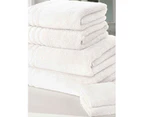 Rapport So Soft Towel Set (Pack of 6) (White) - AG678