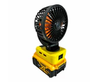 Dewalt Compatible 18v 100mm Fan with USB Charger