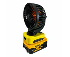 Dewalt Compatible 18v 100mm Fan with USB Charger