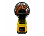 Dewalt Compatible 18v 100mm Fan with USB Charger