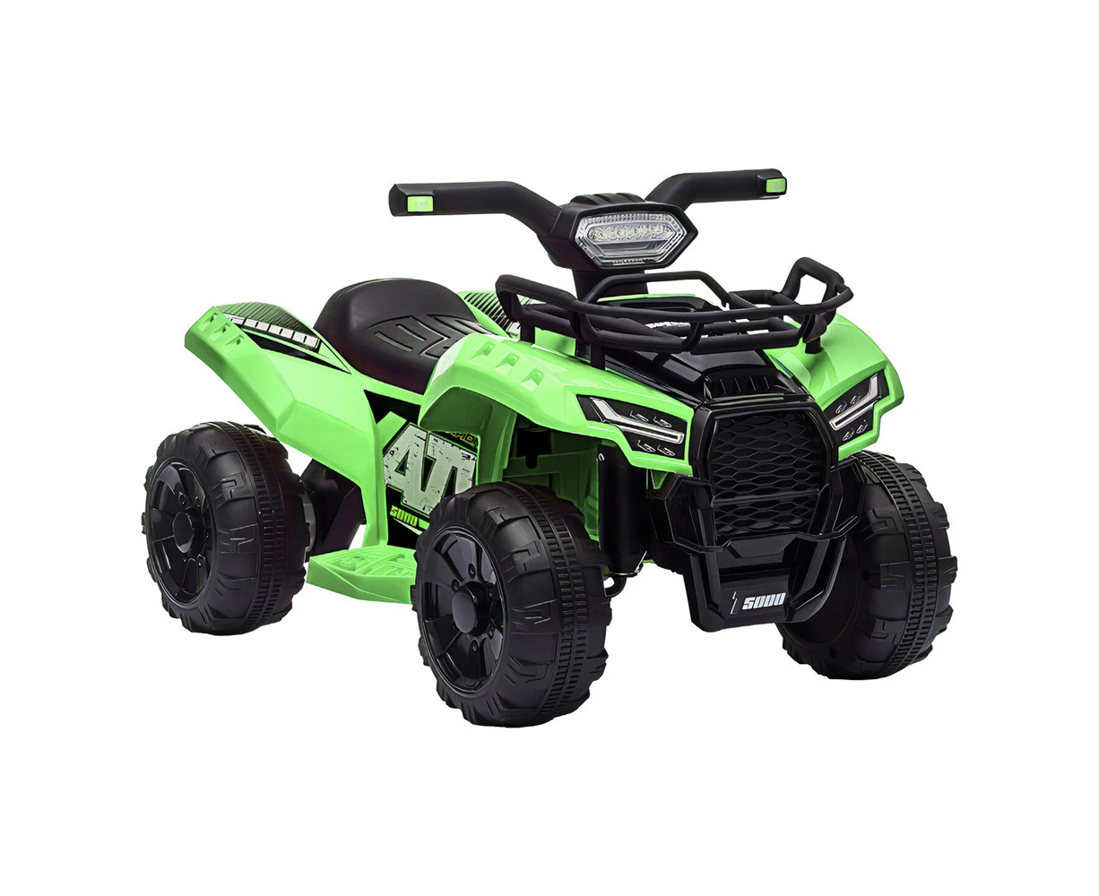 ALFORDSON Kids Ride On Car Electric ATV Toy 25W Motor LED Light Green