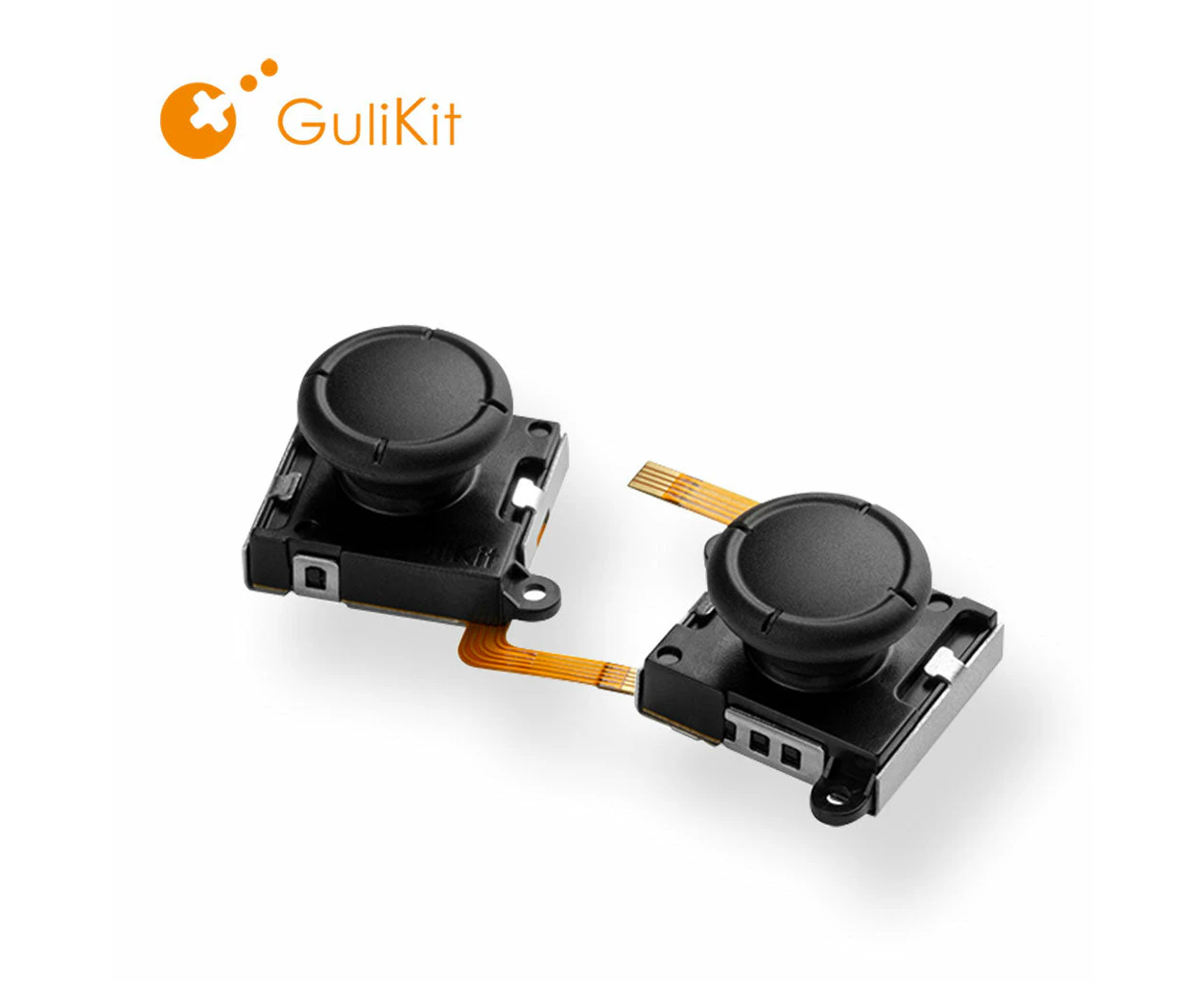 Gulikit Hall Joystick Replacement Repair Kit for Nintendo Switch/Switch OLED Joy-Con (Black) NS40