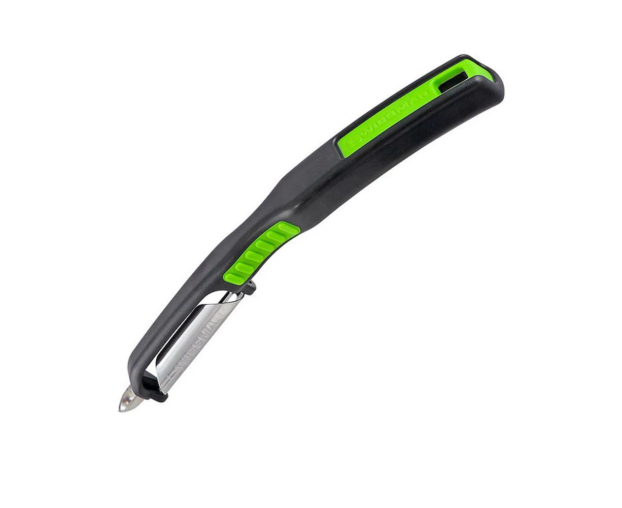 Swiss Curve Straight Peeler Black/Green