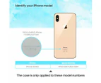 For iPhone XS Max Case Gold Rose Embossed PU Leather Folio Case