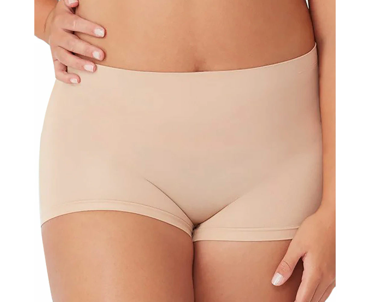 Ambra Seamless Smoothies Shortie 2-Pack AMSHSSBS2P Rose Beige