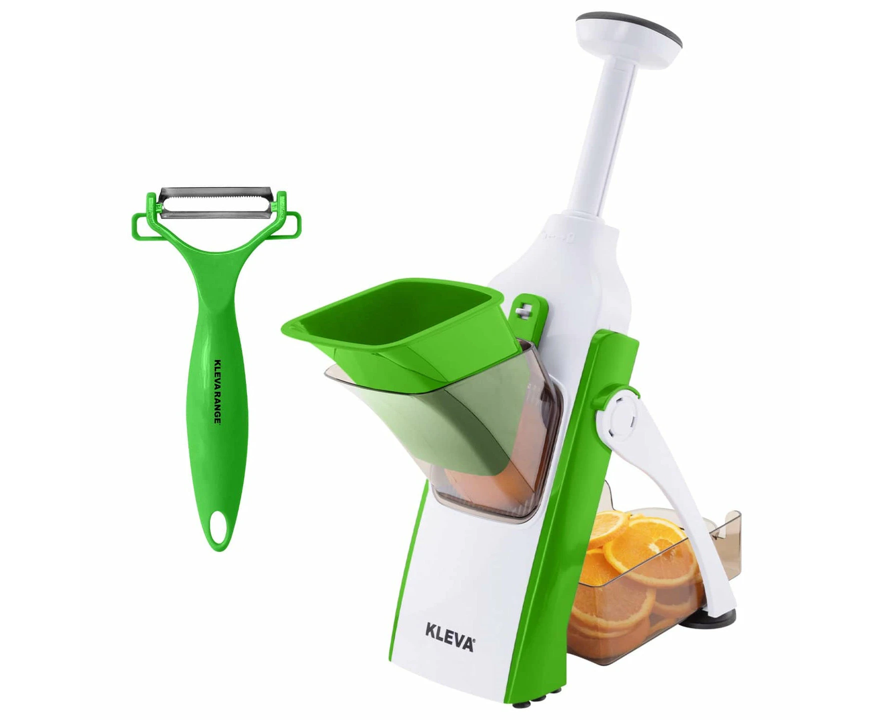 Kleva Safety Slicer - Green and White | KSS005-GRN