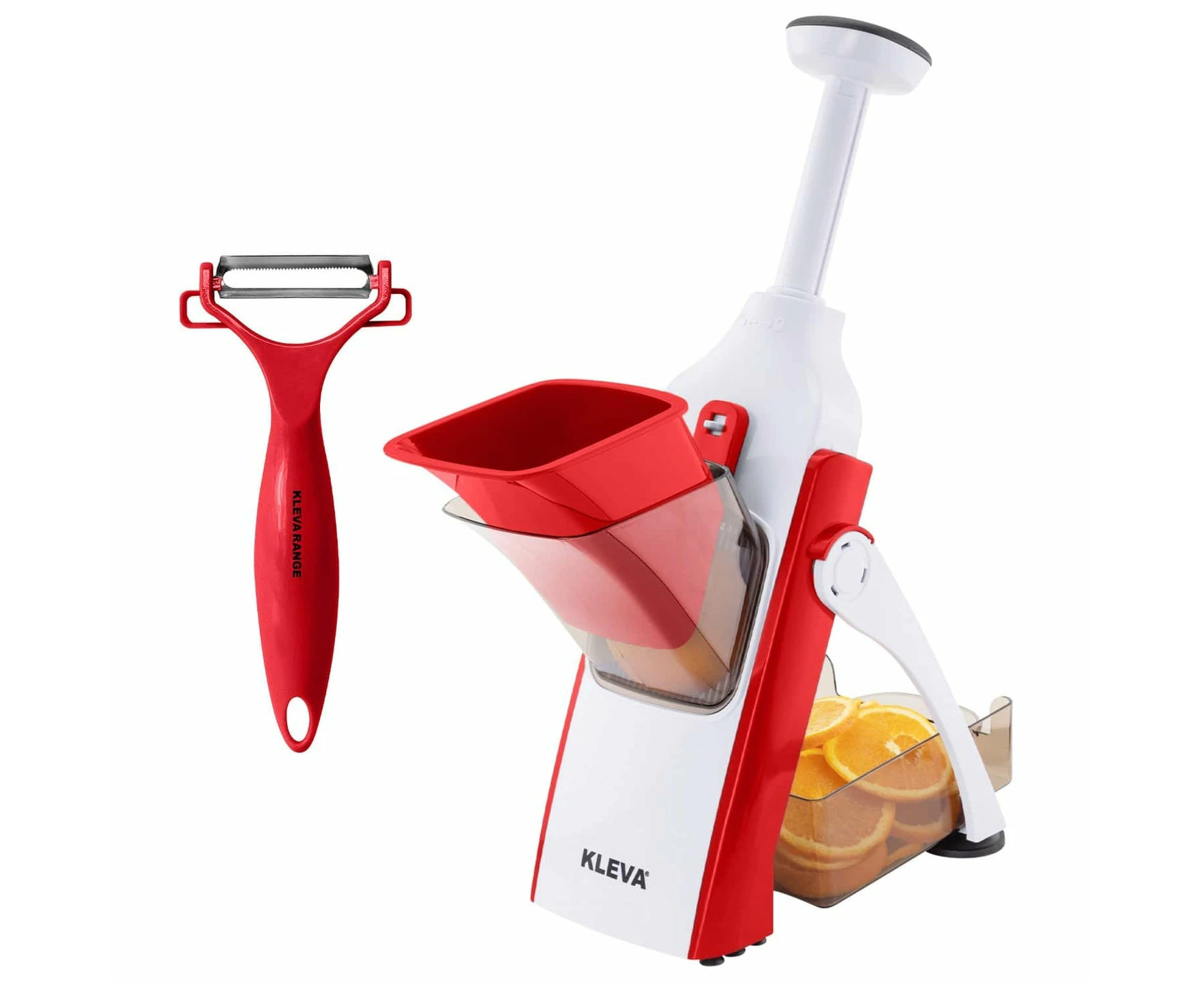 Kleva Safety Slicer - Red and White | KSS005-RED