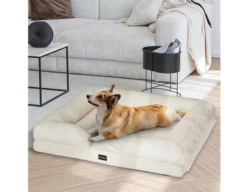 PaWz Memory Foam Pet Sofa Bed Cushion Dog Cat Mattress Washable Removable