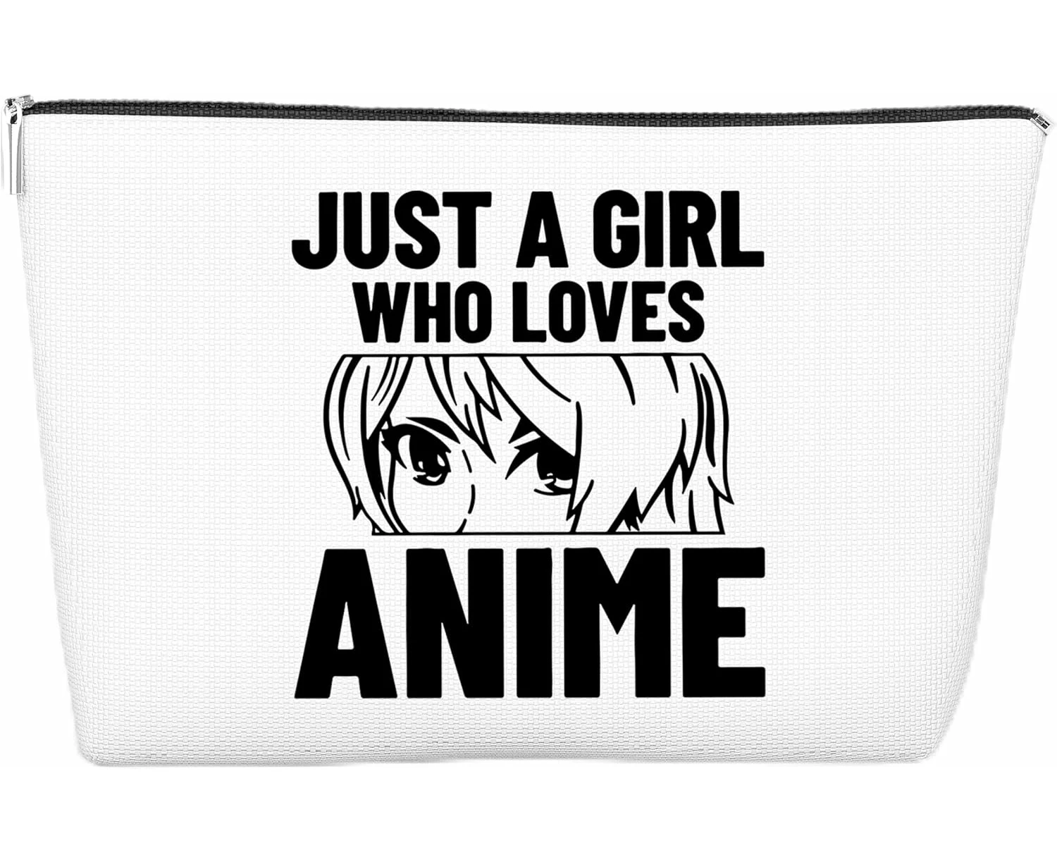 Anime Makeup Bag, Zipper Pouch for Anime Movie Lover, Christmas Birthday Gift, 10x7