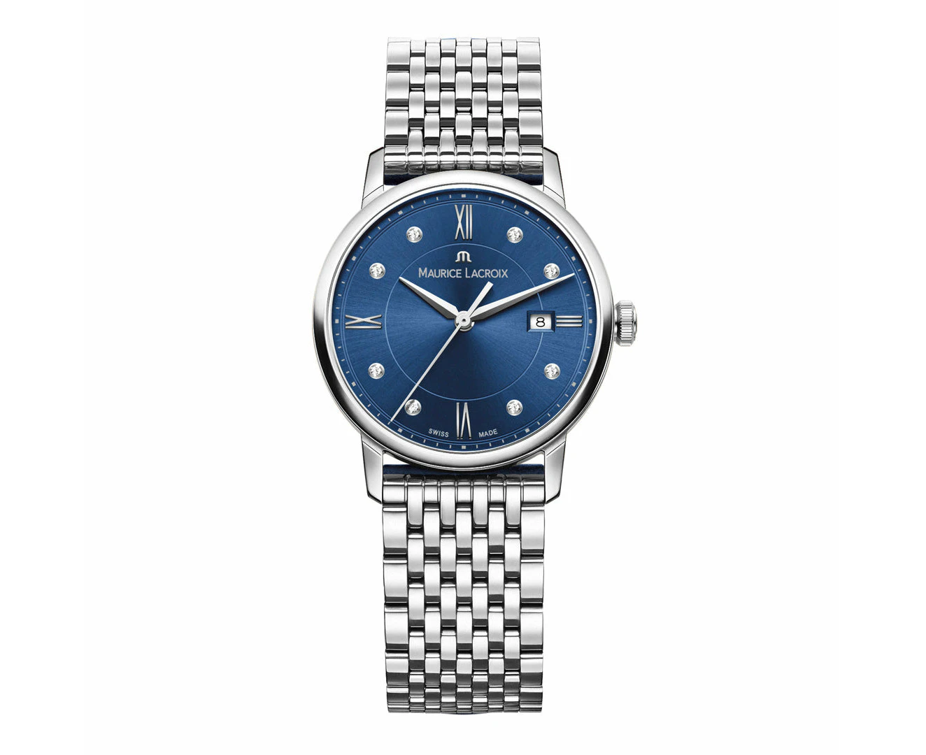 Maurice Lacroix ELIROS 30mm Blue Dial 9 Rows Watch