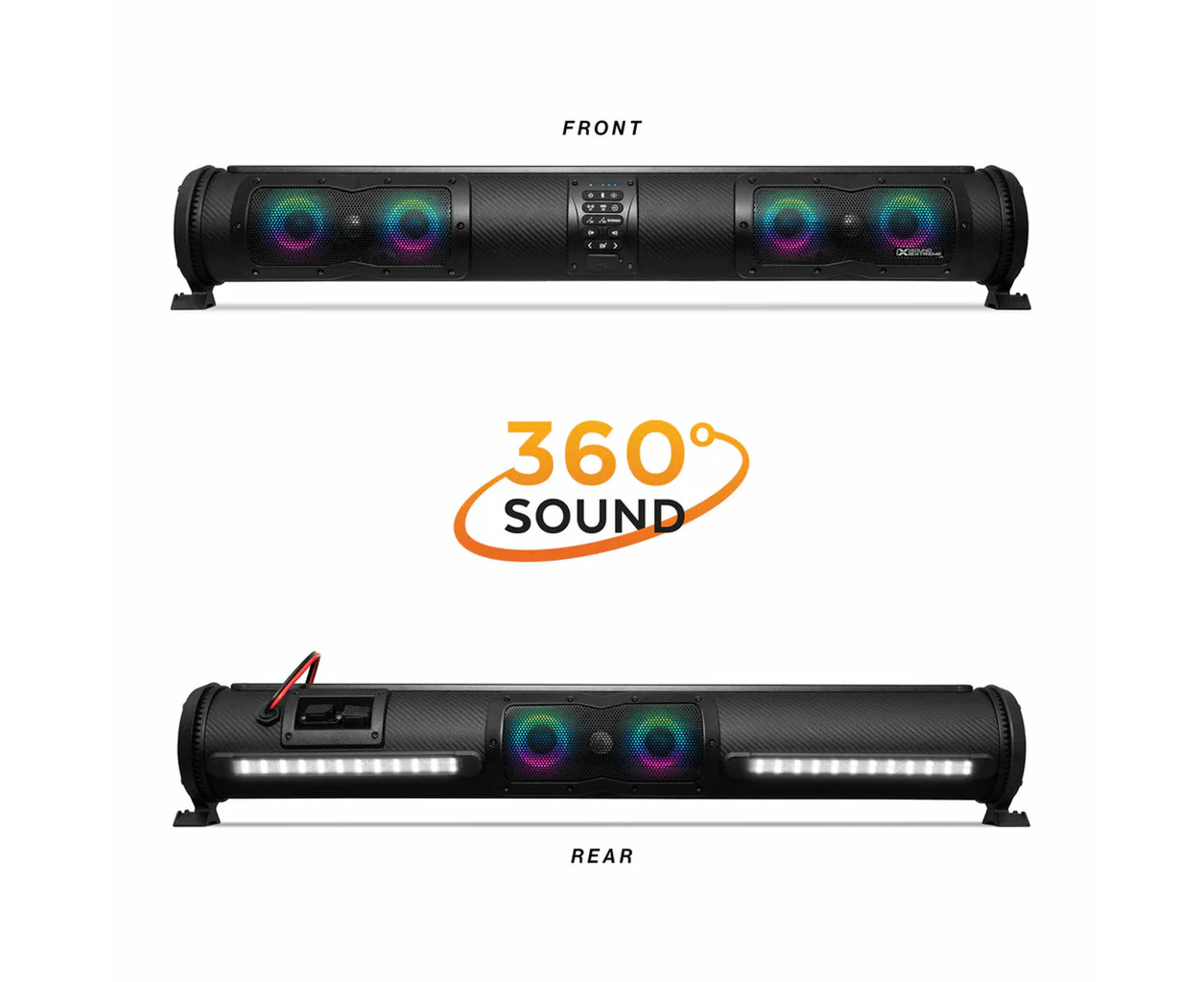 SoundExtreme Elite SEDS33 360 SOUND IP66 Soundbar EcoCast and LEDCast lighting