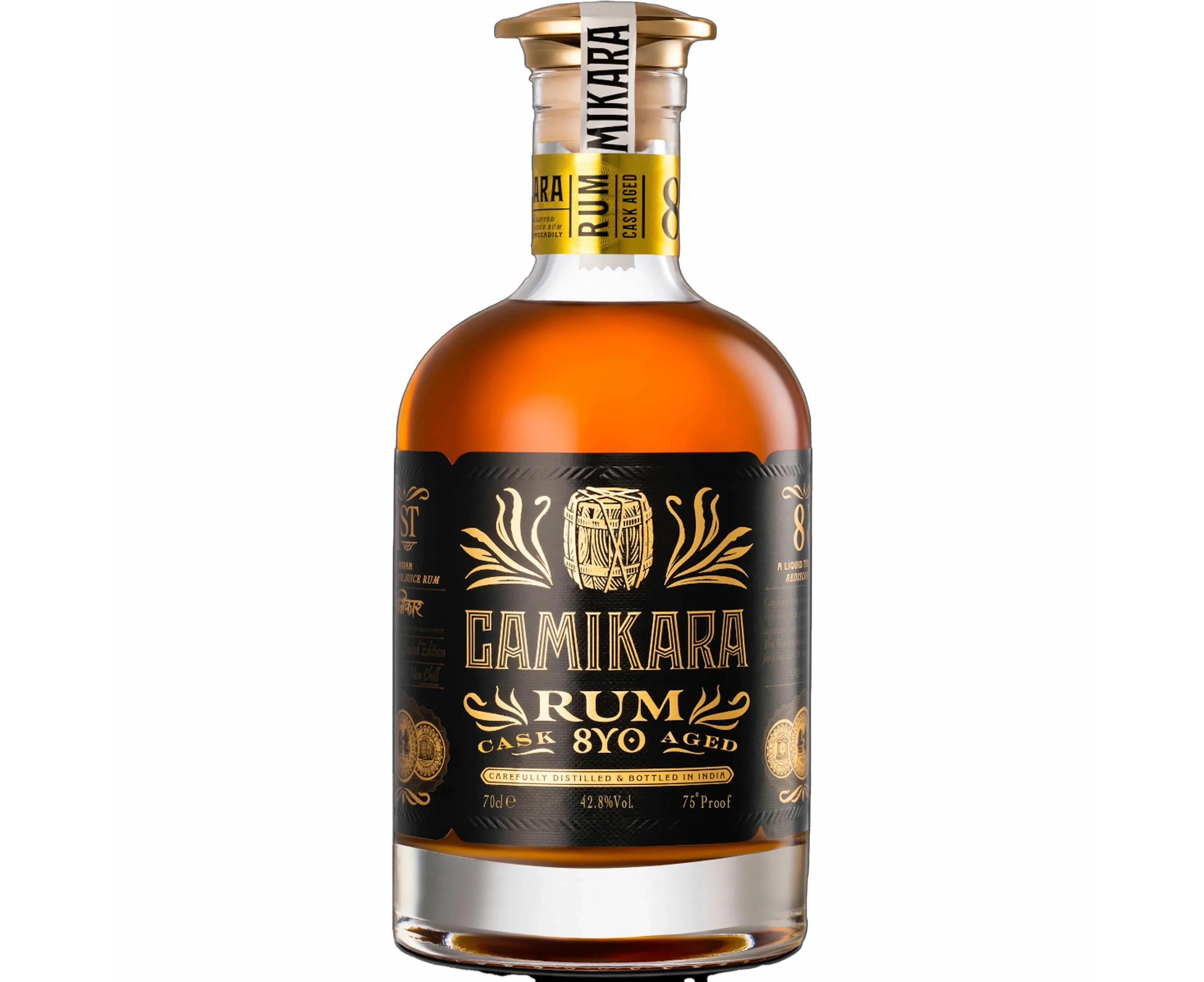 Indri Camikara Limited Edition 8 Years Old Small Batch Rum 750ml