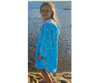 Aqua Haze Luxe Hooded Towel