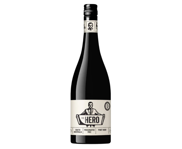 The Hero Australia Pinot Noir Preservative Free Vegan 2023 (12 Bottles)