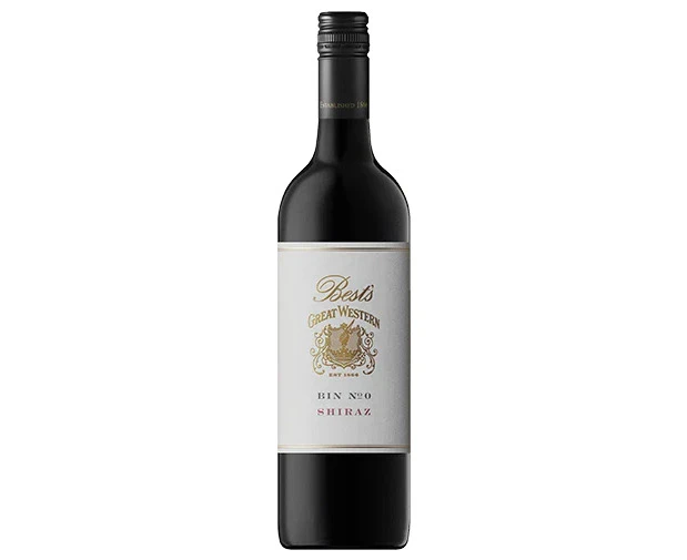 Best's 'icon' Bin 0 Shiraz, Great Western 2020 (12 Bottles)