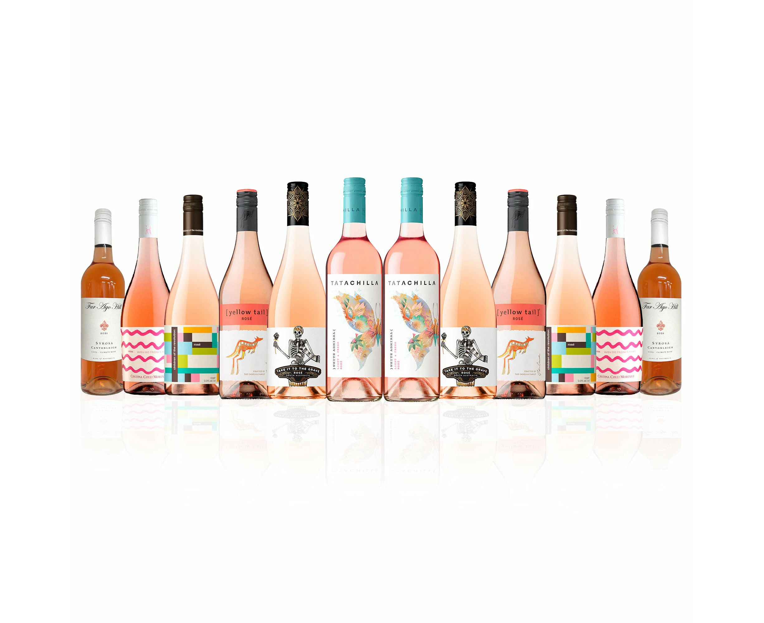 All The Way Rose Mix 1.0 (12 Bottles)