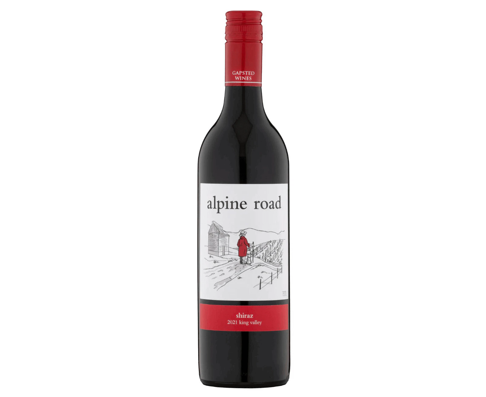 Gapsted Estate Alpine Road Shiraz 2022 (12 Bottles)