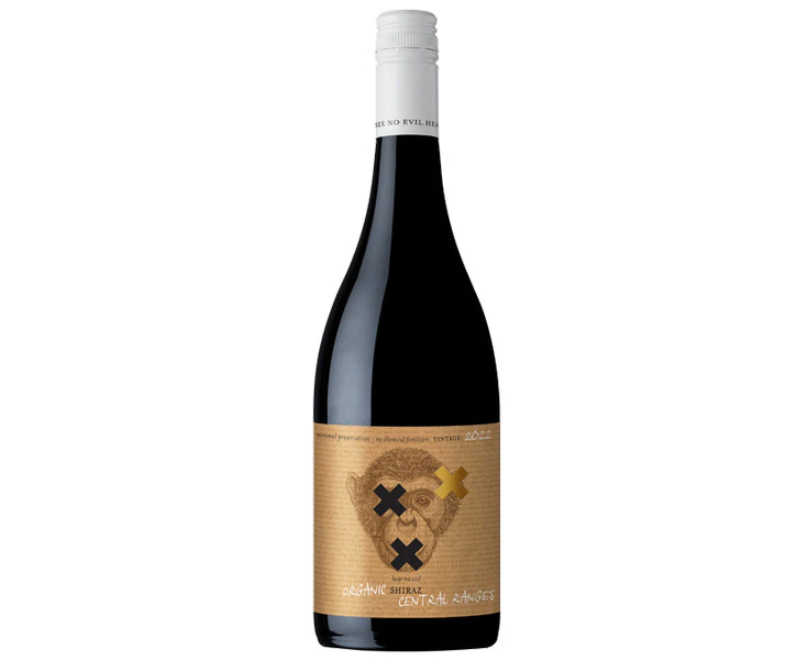 No Evil Australia Speak No Evil Shiraz Organic Vegan 2022 (12 Bottles)