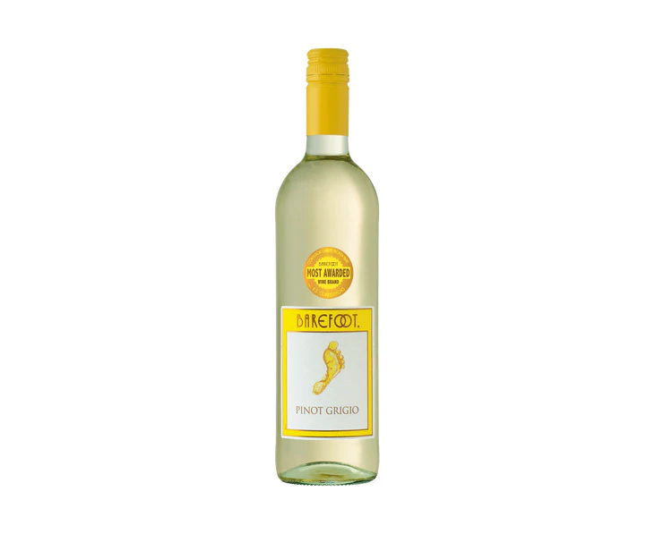 Barefoot Pinot Grigio, South East Australia 2023 (12 Bottles)