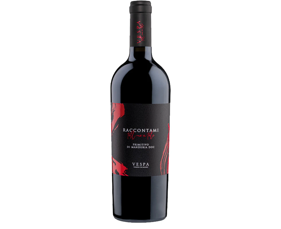 Vespa Raccontami Primitivo Di Manduria Doc 2019 (12x750ml)