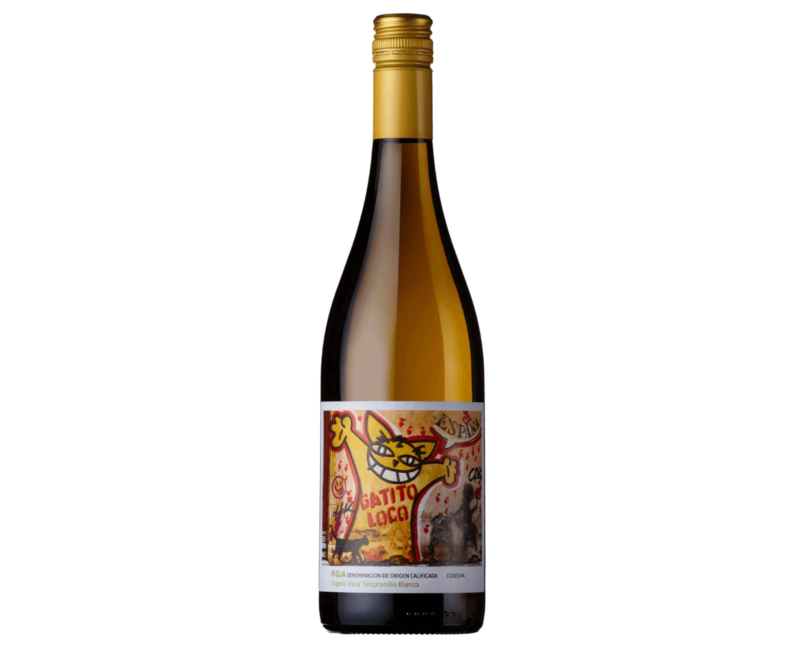 Gatito Loco Viura Tempranillo Blanco 2021 (12 Bottles)