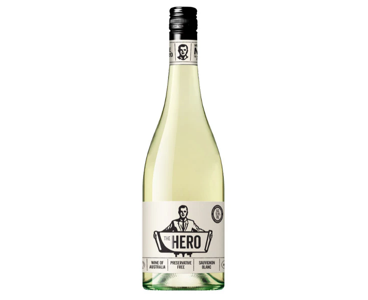 The Hero Australia Sauvignon Blanc Preservative Free Vegan 2024 (12 Bottles)