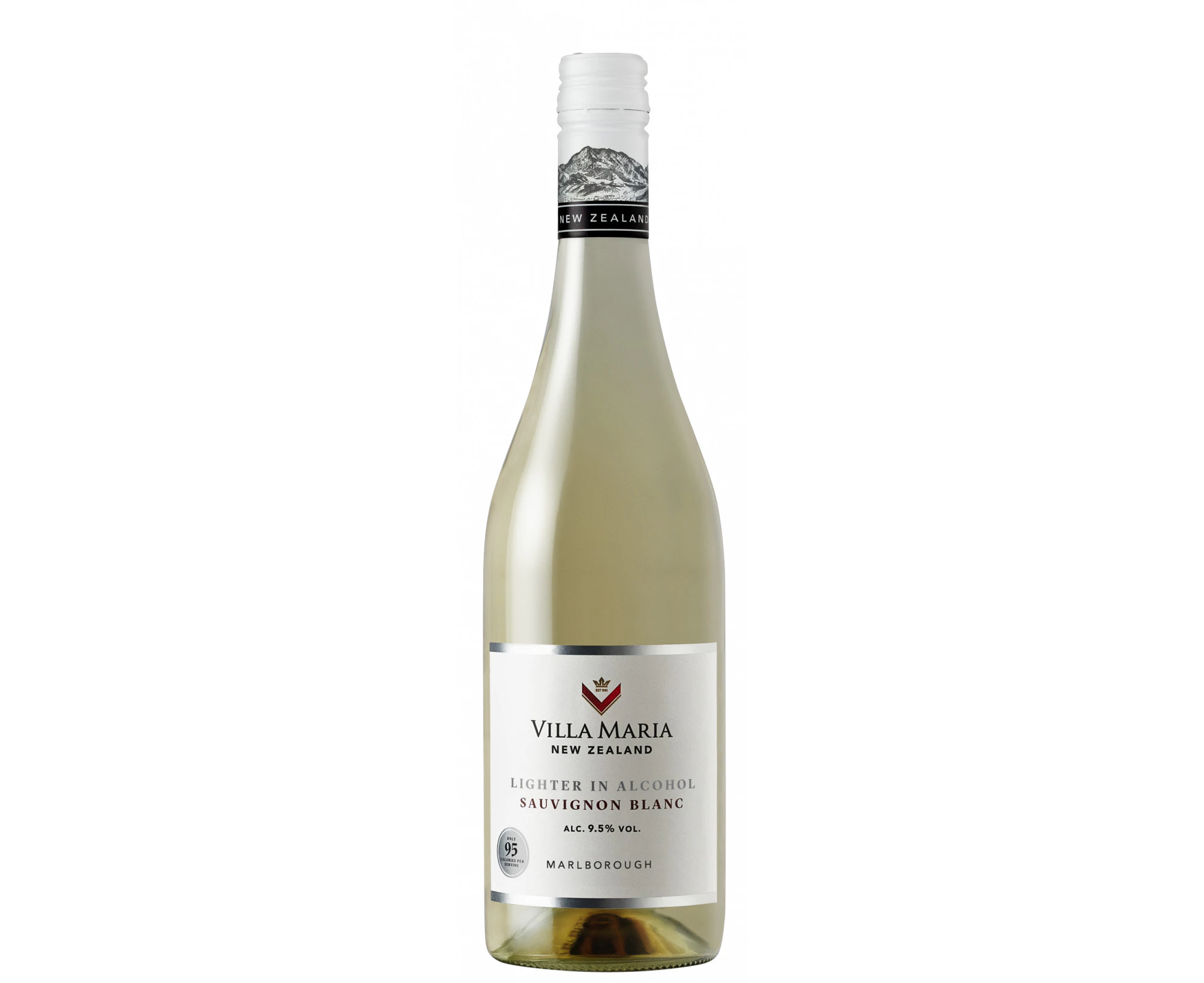 Villa Maria Lighter In Alcohol Sauvignon Blanc, Marlborough 2022 (6 Bottles)