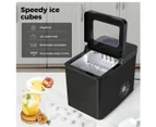 Ice Maker Machine Commercial Coutertop Home Party Ice Cold Drink Self-cleanning