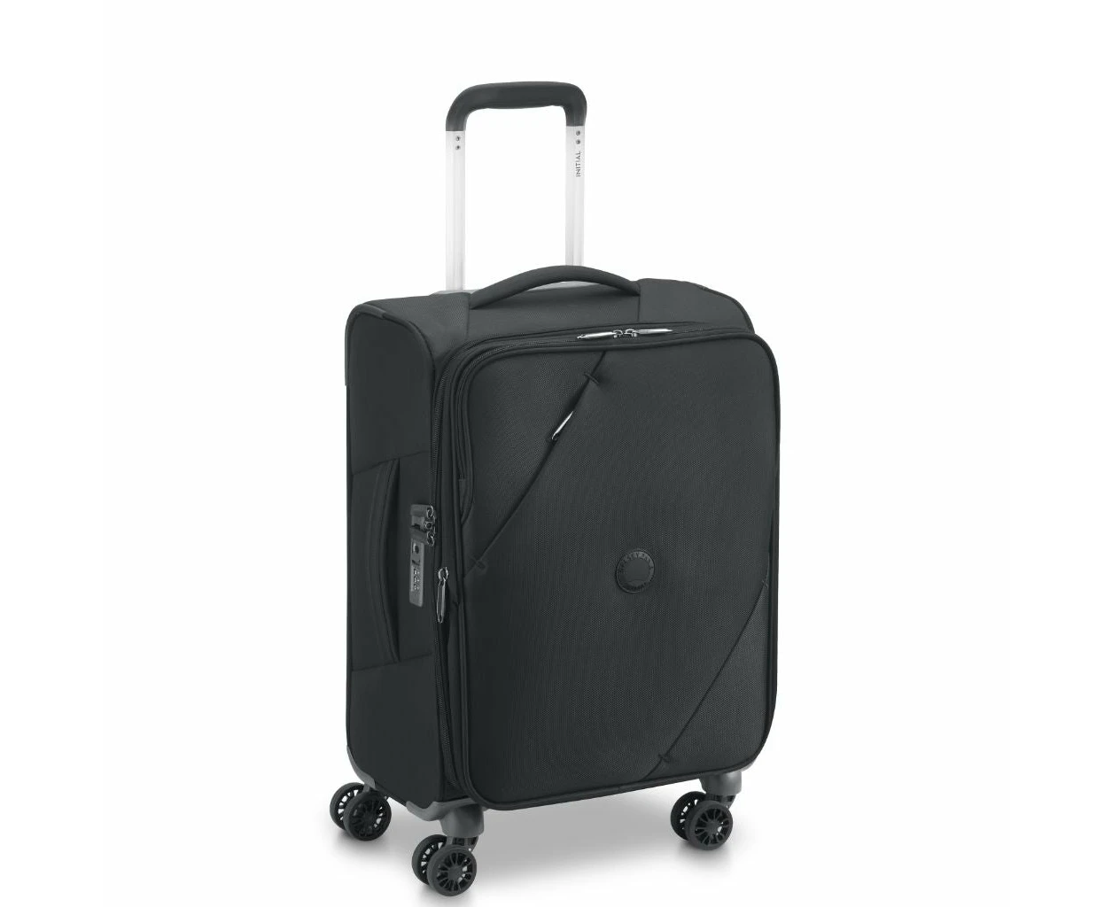 Delsey MARINGA 55cm Carry On Exp Softsided Luggage - Black