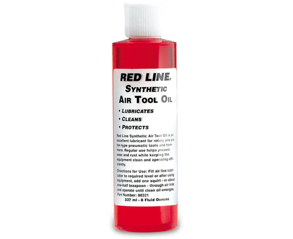 Red Line Oil Air Tool Oil 8oz Bottle 236 ml