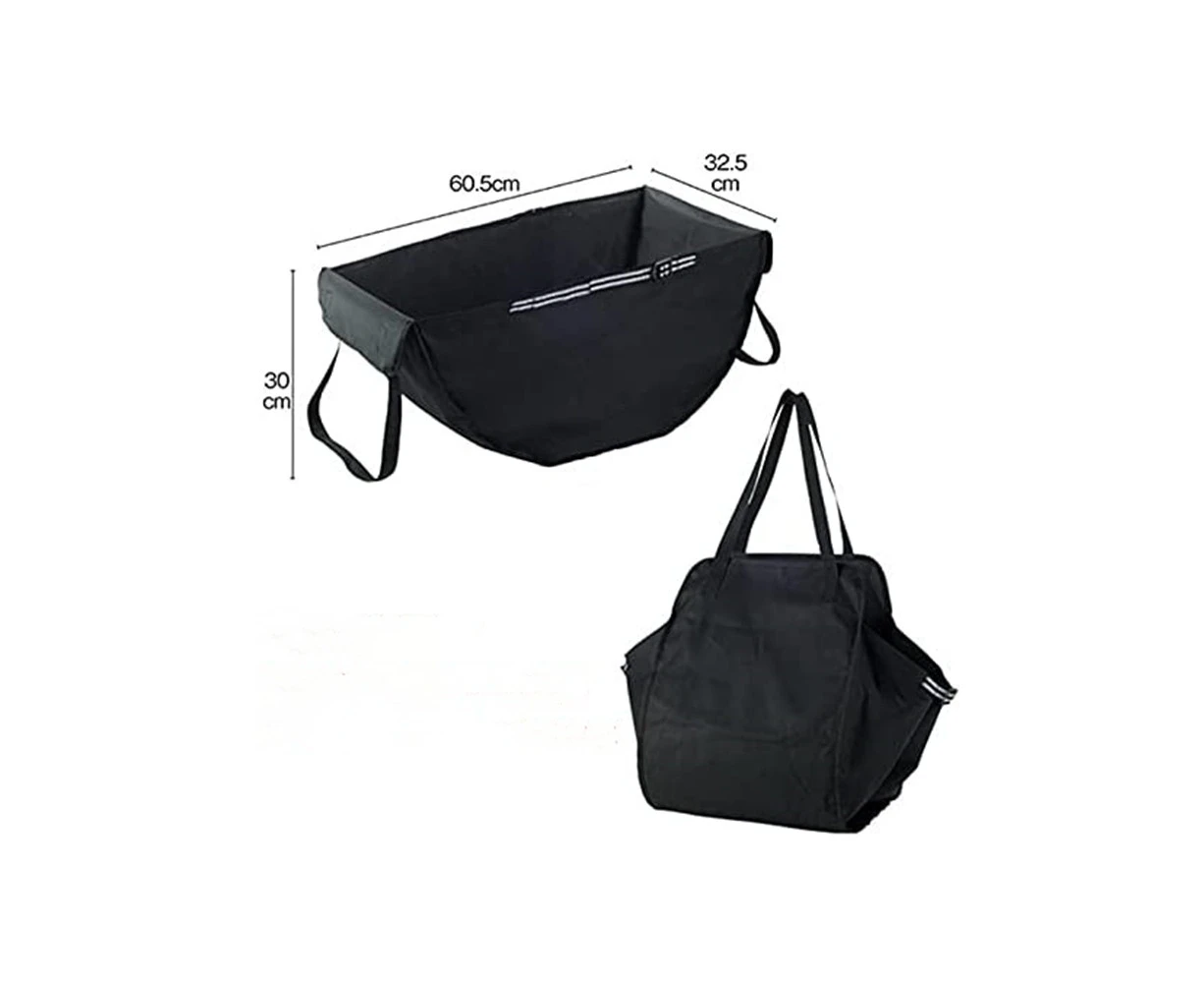 Large capacity Car Hammock Bag Tote Folding Shopping Bag Storage Bag Storage Box Convenient and Practical Outdoor Travel Bag