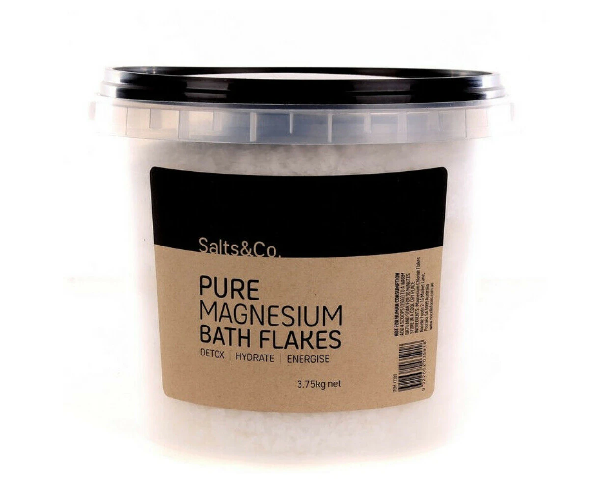 Salts & CO. Pure Magnesium Bath Flakes 3.75kg