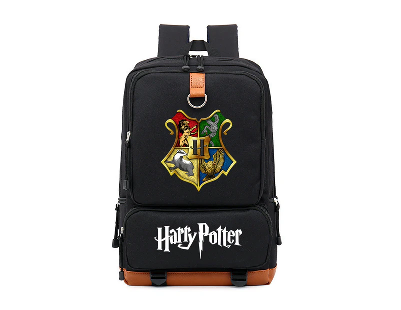 Harry Potter Hogwarts Backpack Kids Backpack, 43cm, Black