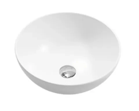 Inspire Bondi Round Basin Gloss White 400x400x135mm