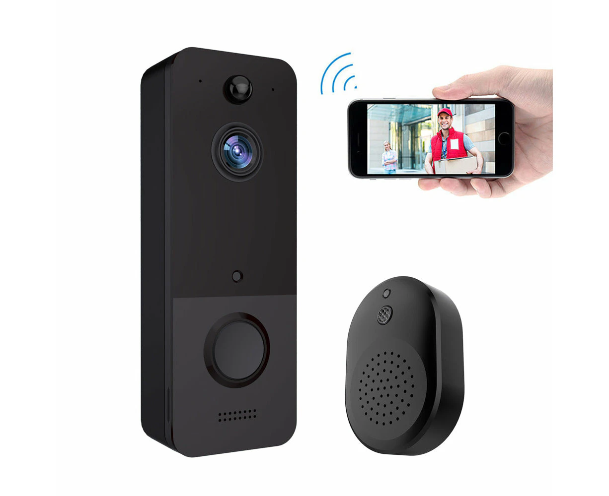 Hansona Rechargeable Wireless Smart Wi-Fi Video Doorbell