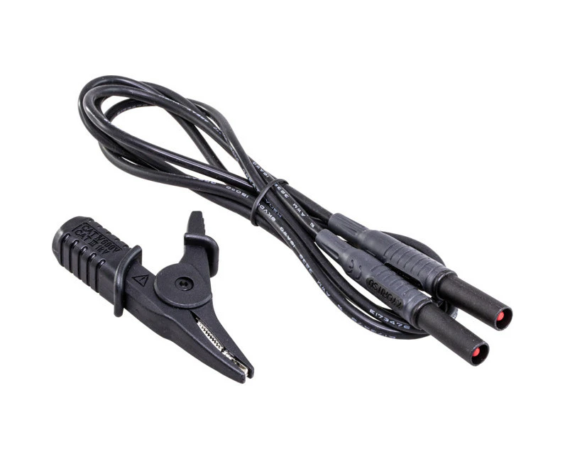 KYORITSU 7129A  Black Test Lead and Alligator Clip To Suit  6201A