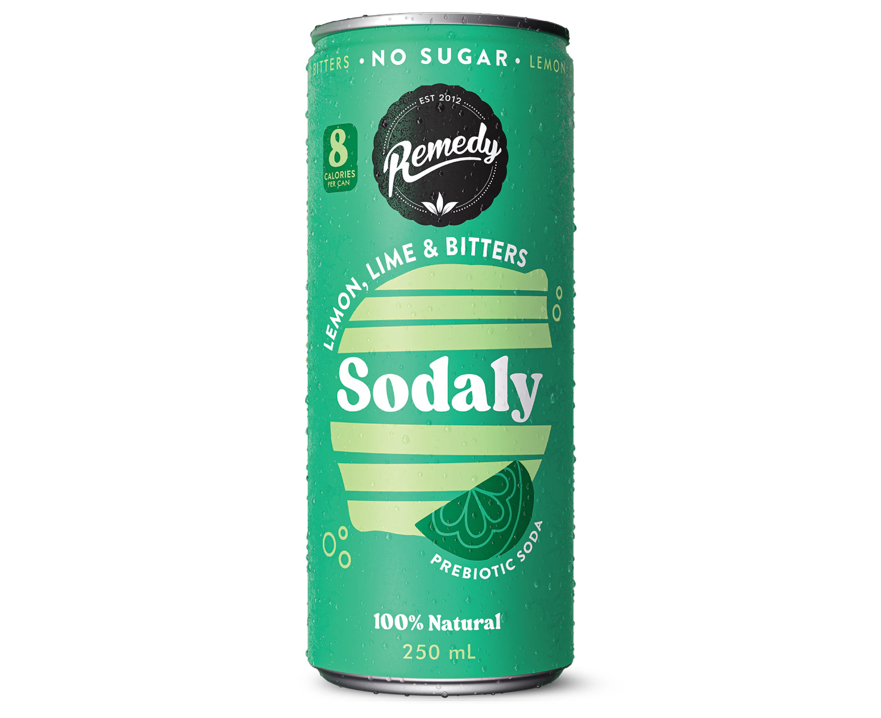 Remedy Sodaly Lemon Lime Bitters - 24 x 250ml