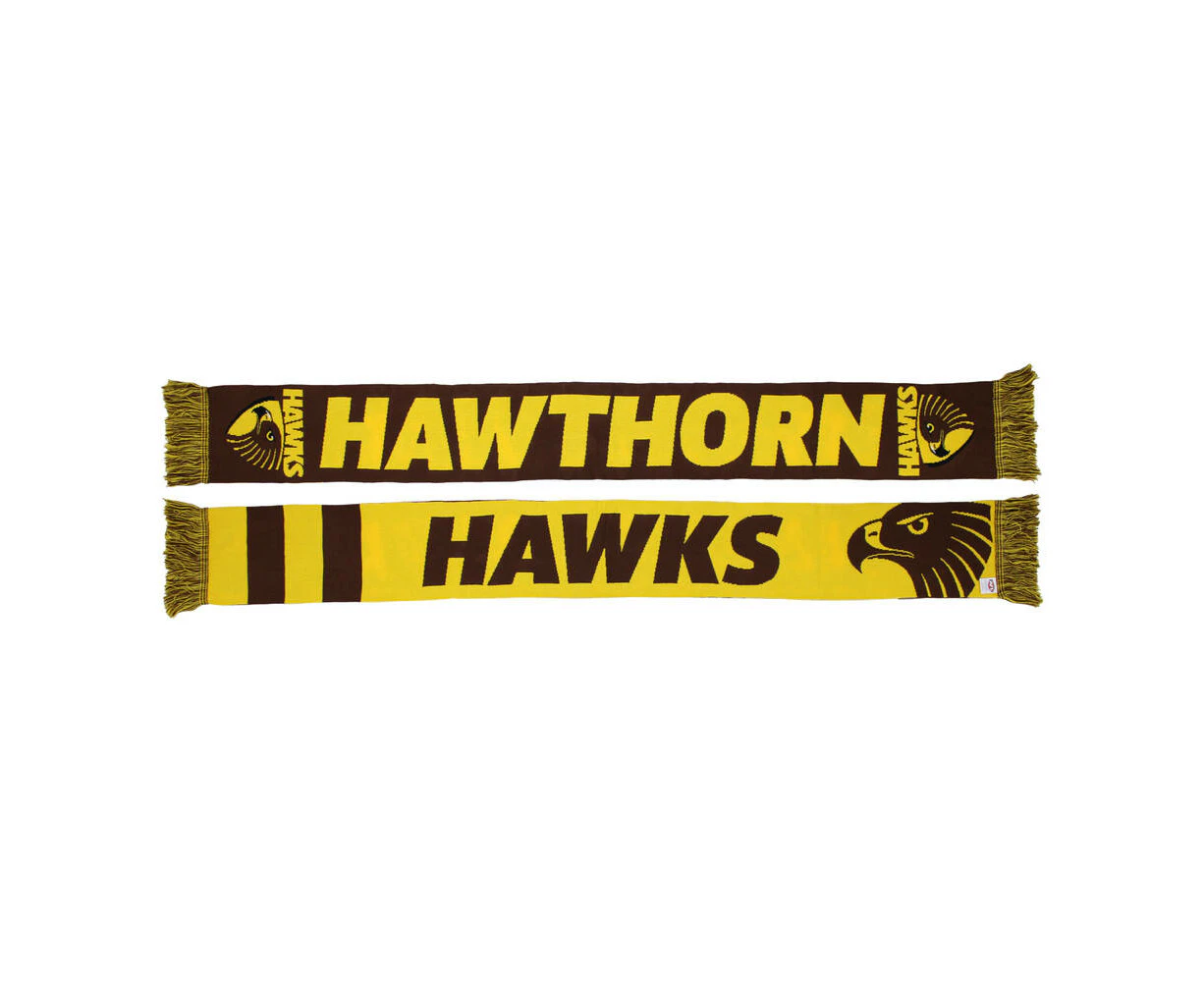 Hawthorn Hawks AFL Footy Defender Scarf