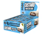 12 x Muscle Nation Custard Protein Bar Cookies & Cream 60g