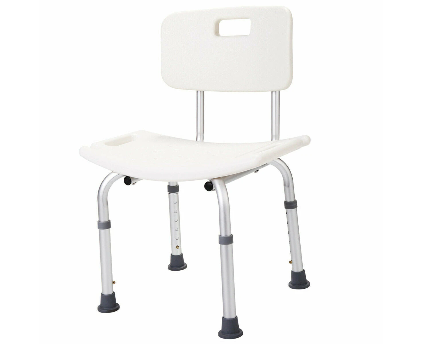 Adjustable Medical Shower Chair Bath Tub Bench Stool Seat Detachable Backrest