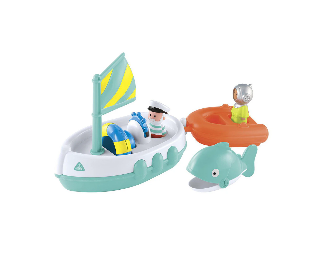 Early Learning Centre Happyland Bath Time Boat Kids/Childrens Play Toy 12m+