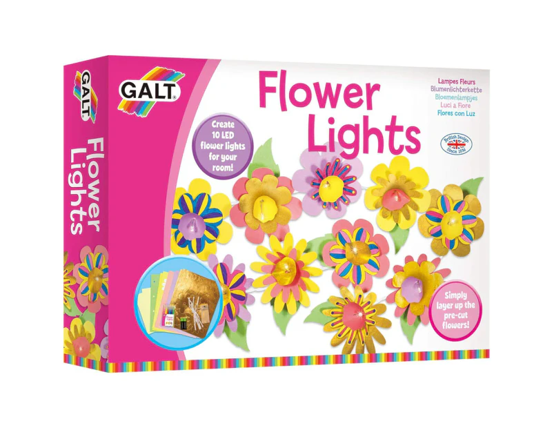 Galt Flower Lights Kids/Childrens Activity Kit Interactive Toy Playset 7y+