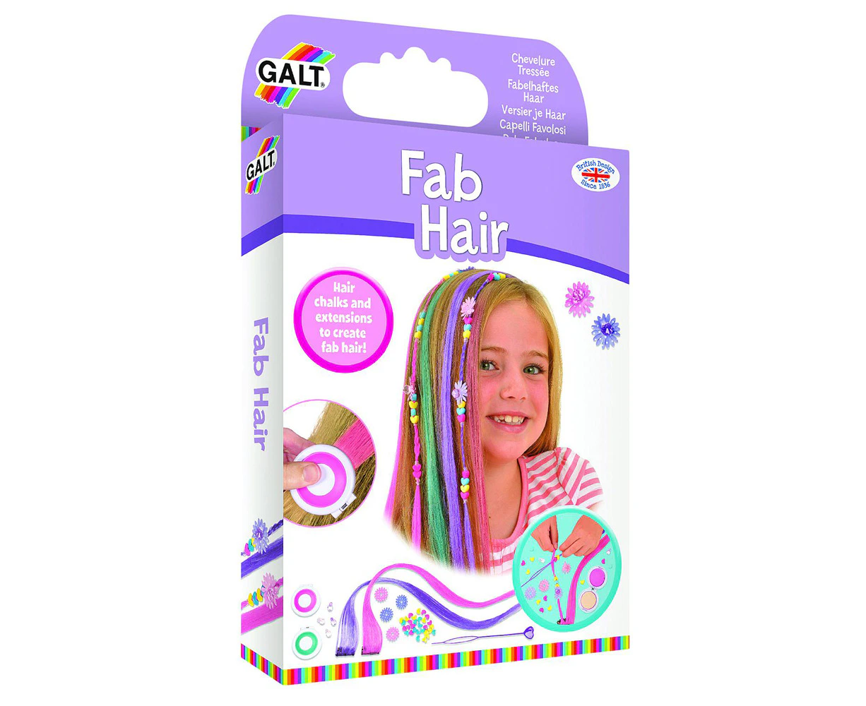 Galt Fab Hair Kids/Childrens Interactive Activity Kit Play Toy Playset 6y+