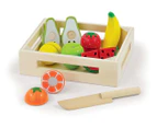 Early Learning Centre Wooden Crate of Fruit Set