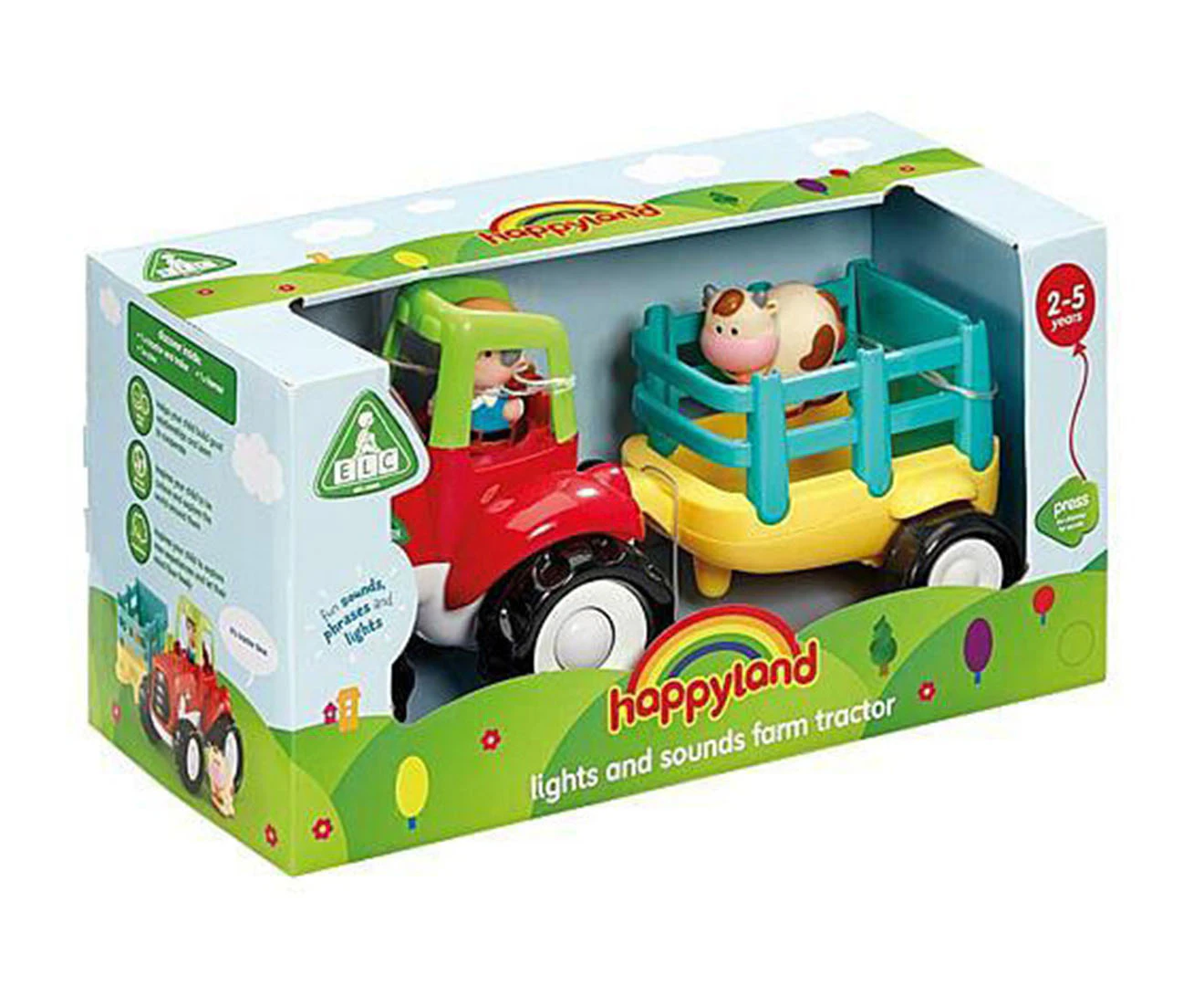 Early Learning Centre Happyland Farm Tractor Playset