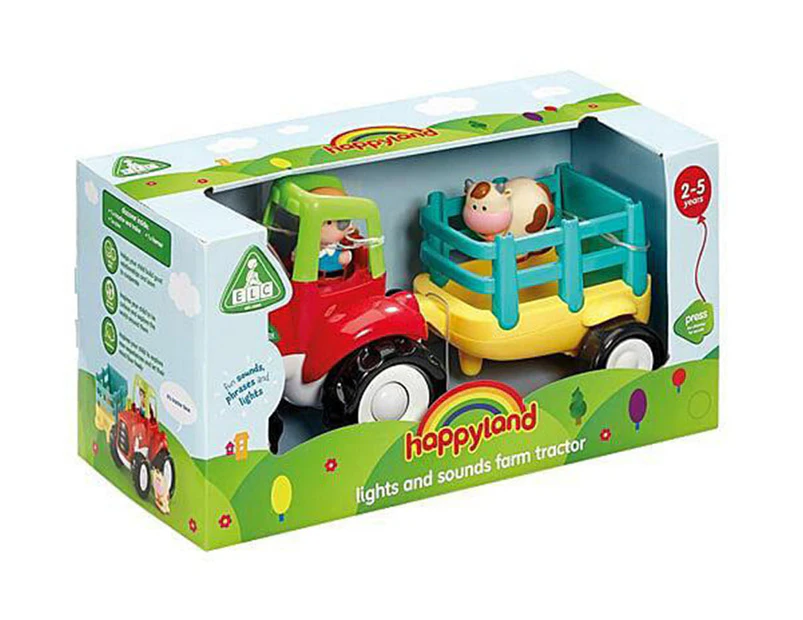 Early Learning Centre Happyland Farm Tractor Playset