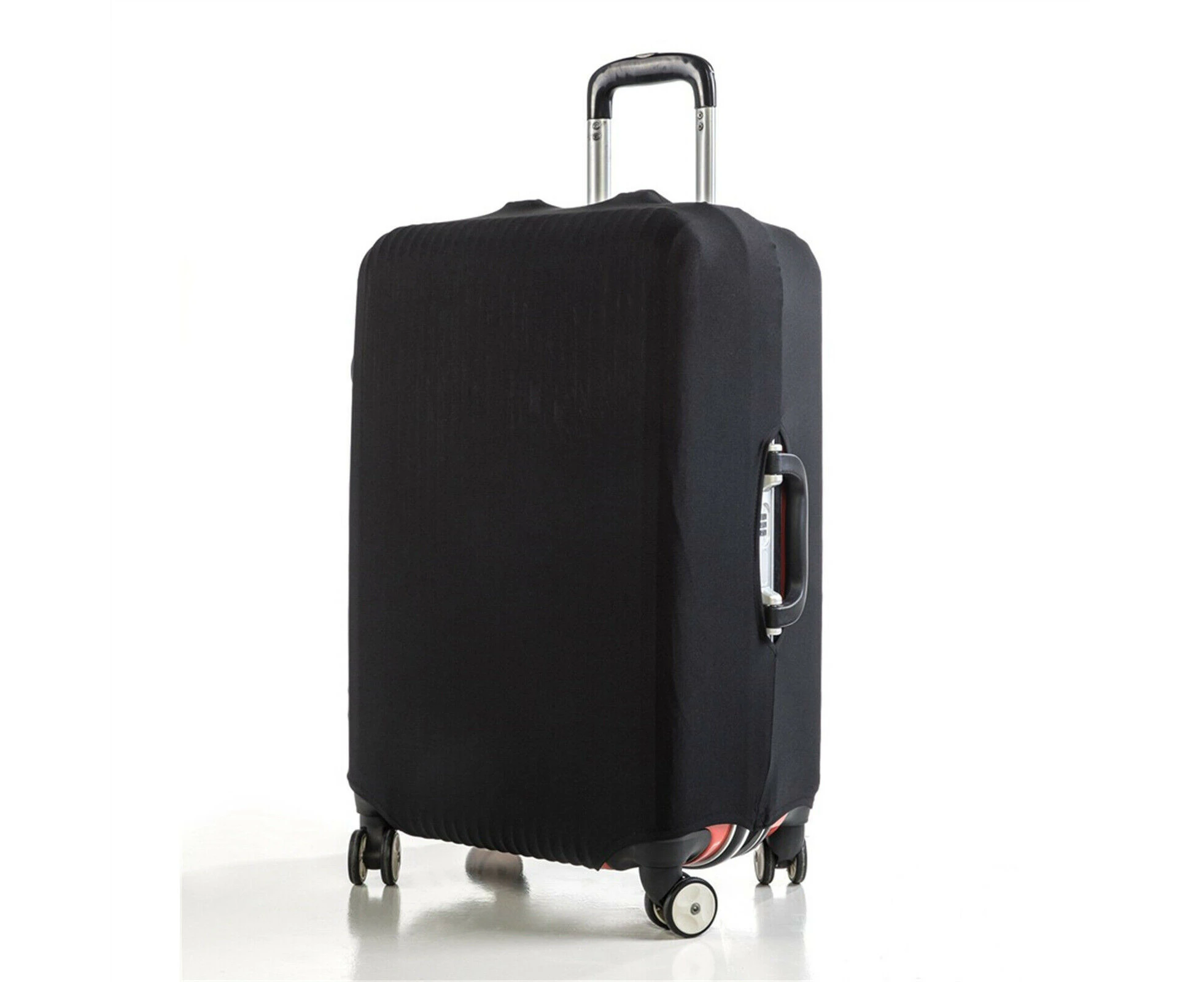 Elastic Luggage Protector Suitcase Cover Anti Scratches Suitcase Protector -Black 30-32Inch