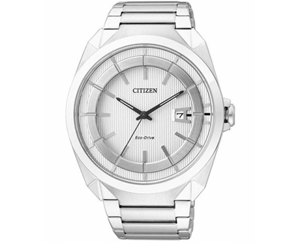 Citizen Eco-Drive AW1010-57B Stainless Steel Men's Watch Silver